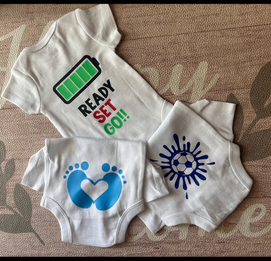 Welcome Baby - Box (Customized Prints on Clothes)