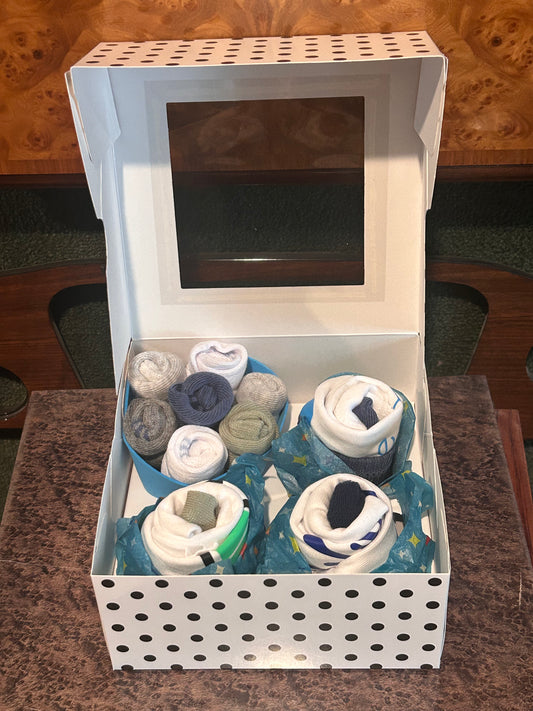 Welcome Baby - Box (Customized Prints on Clothes)